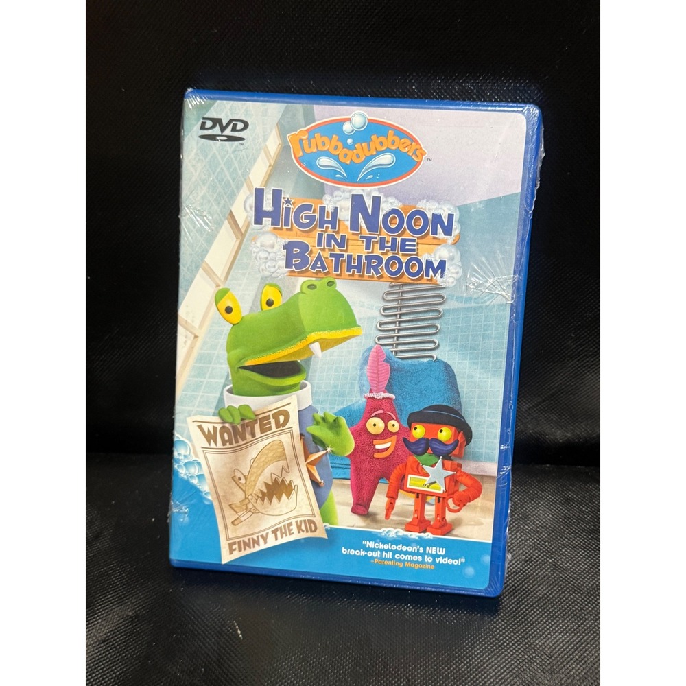 Tubbadubbers High Noon in the Bathroom DVD Nick Jr New Sealed 5 Stories